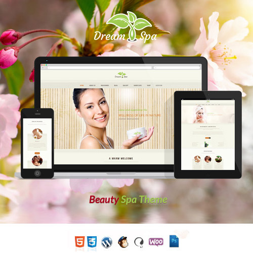 Dream Spa | Salon, Spa WordPress Theme